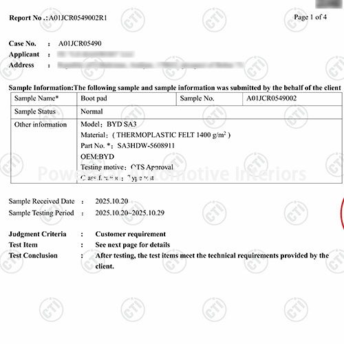 Auditing & certification-Boot pad